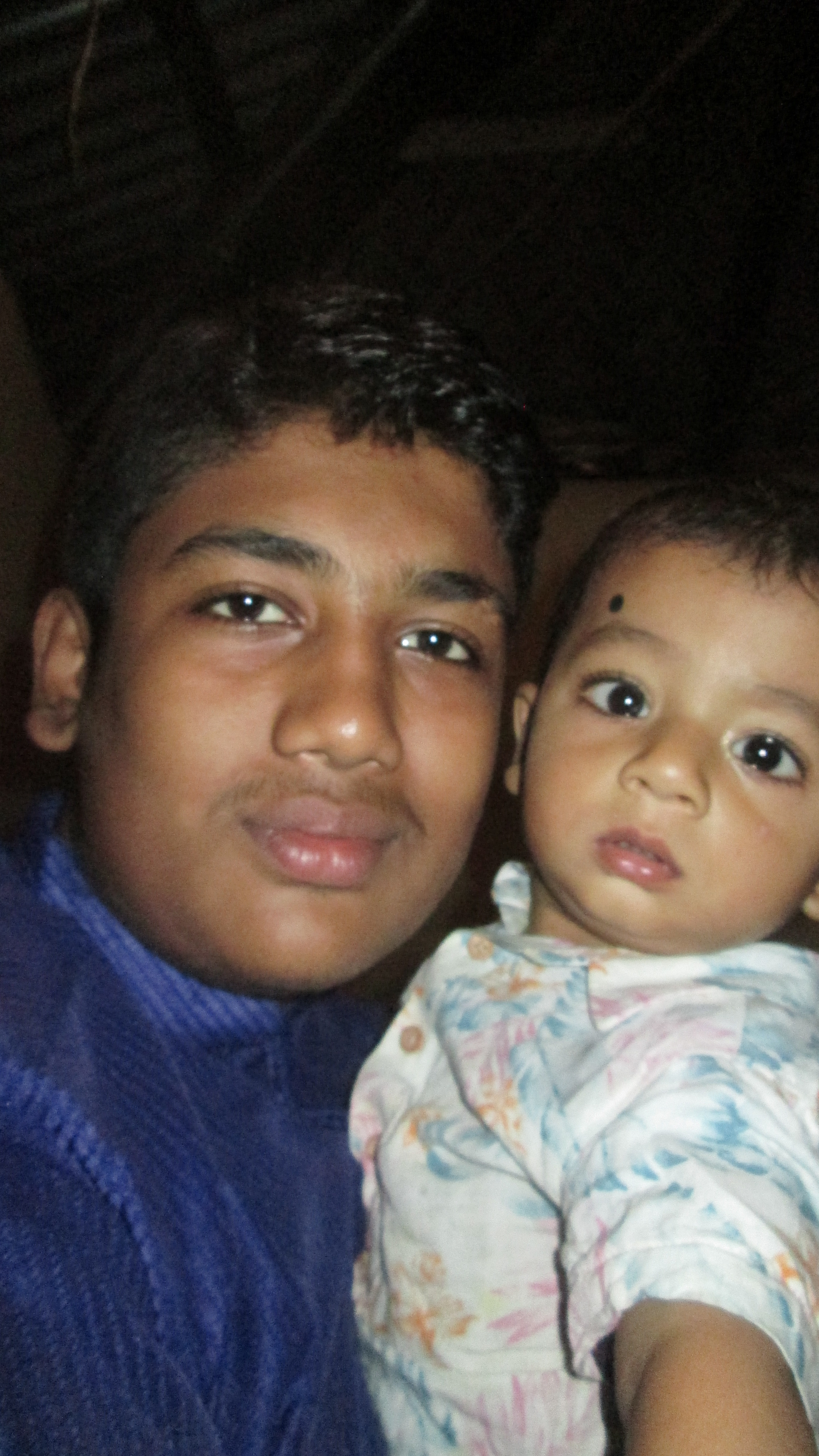 Shayan with friends